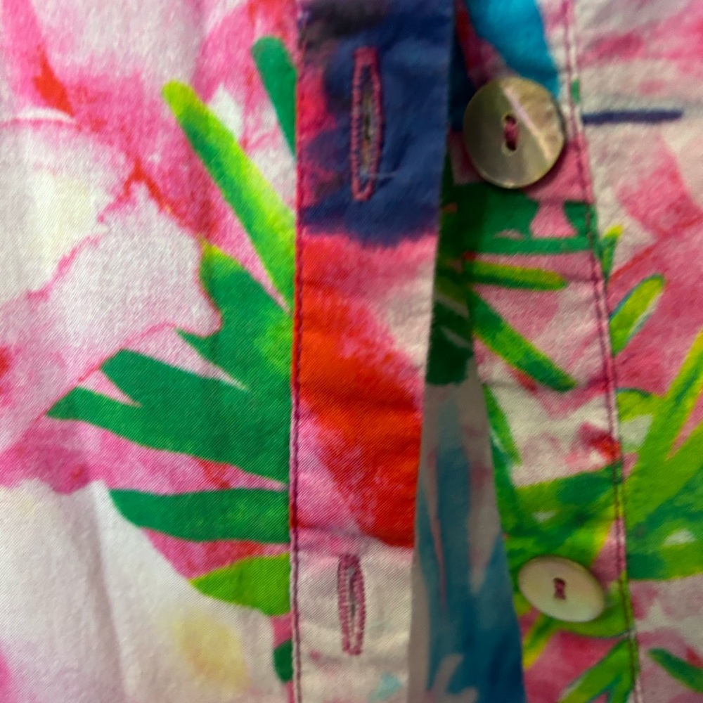 Soft Surroundings Multi Colored Blouse. - image 3